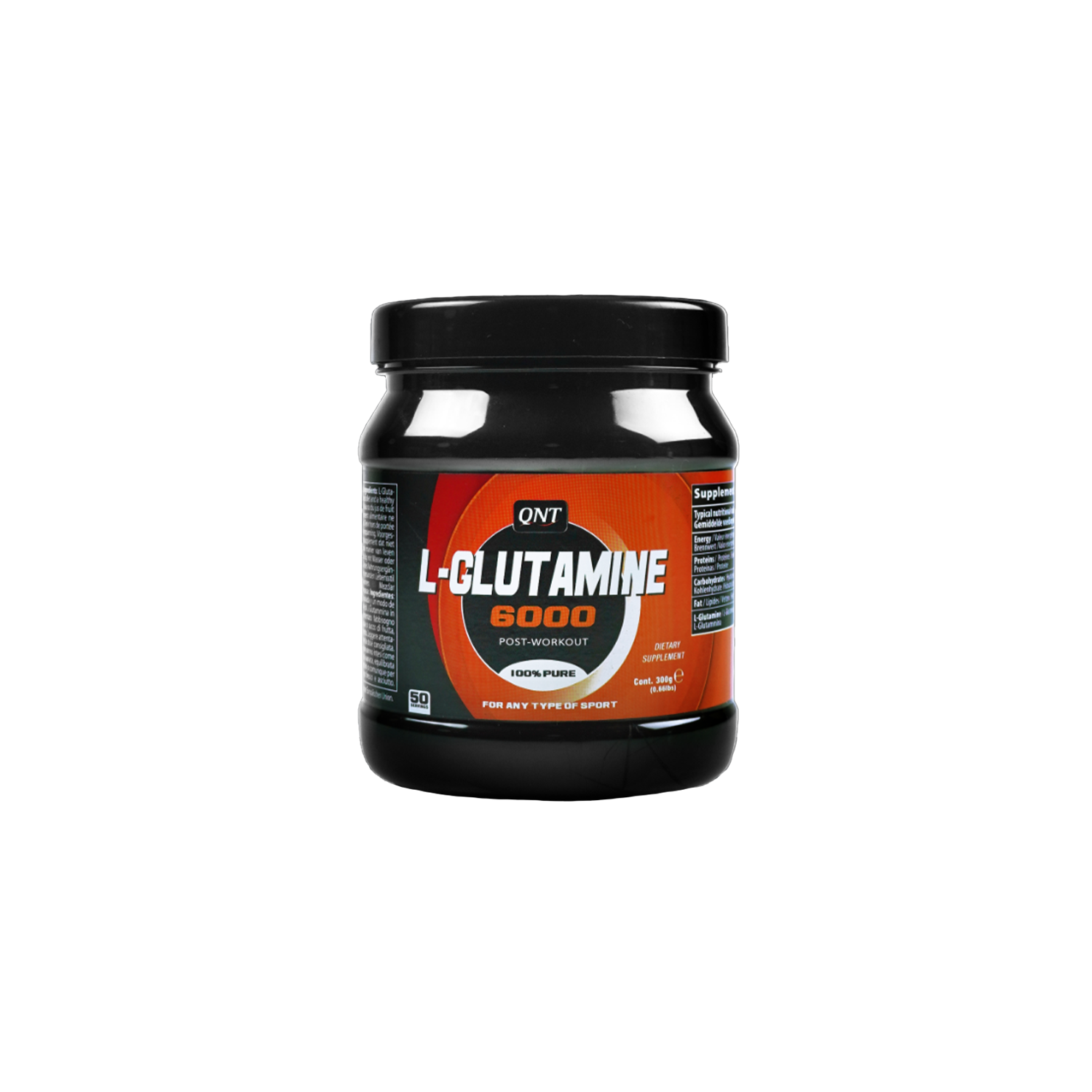 ال گلوتامین 6000 (500گرمی) کیو ان تی | L-GLUTAMINE 6000 (500gr) QNT