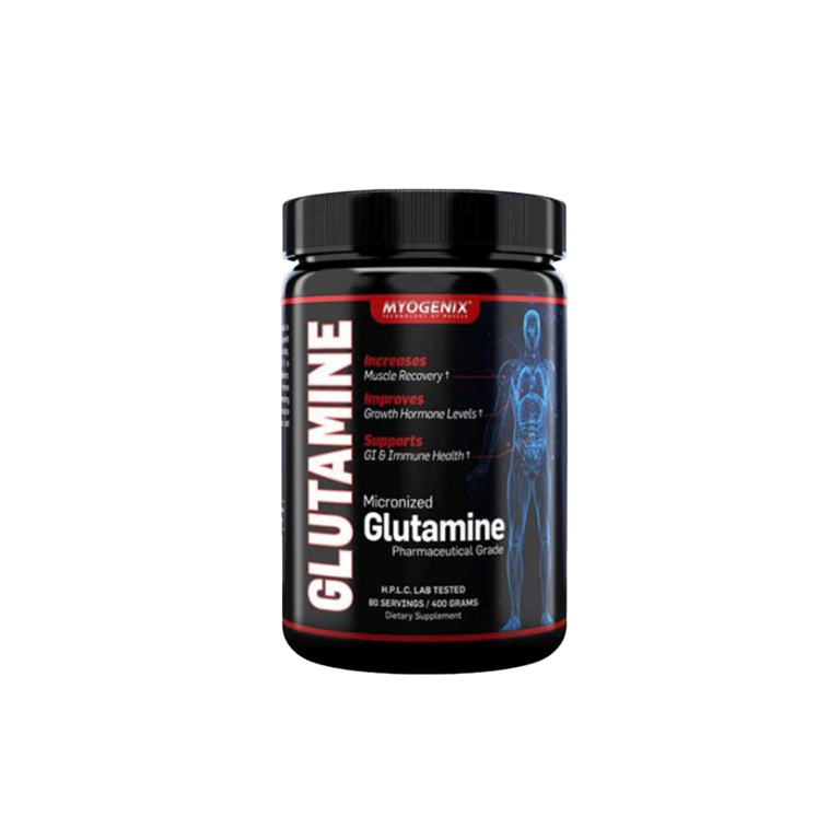 گلوتامین 400 گرمی مایوژنیکس | GLUTAMINE 400 gr MYOGENIX