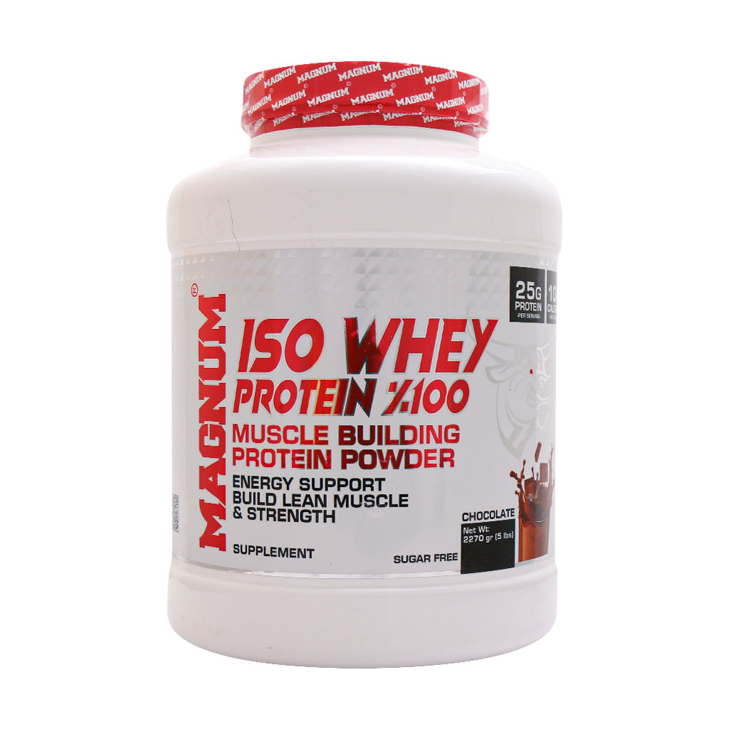پروتئین وی ایزوله 2.270 کیلو گرمی مگنوم |ISO WHEY PROTEIN 2.27 Kg MAGNUM