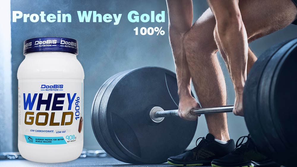 پودر پروتئین وی گلد دوبیس ۹۰۸ گرم