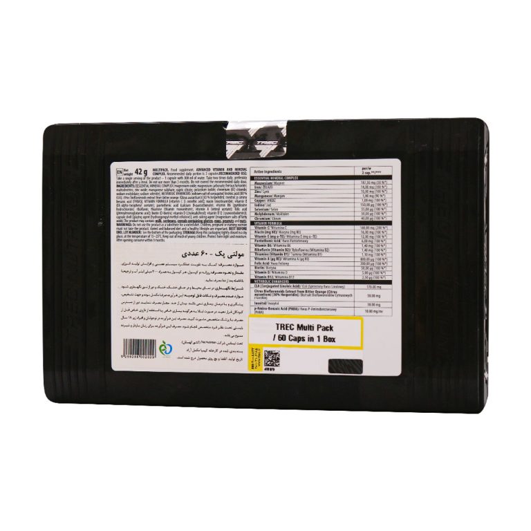 کپسول مولتی پک ترک نوتریشن ۶۰ عدد | Trec Nutrition Multi Pack ۶۰ Caps