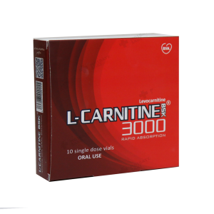 ویال خوراکی ال کارنیتین ۳۰۰۰ بی اس کی ۱۰ عدد | BSK L-Carnitine ۳۰۰۰ ۱۰ Signal Dose Vials