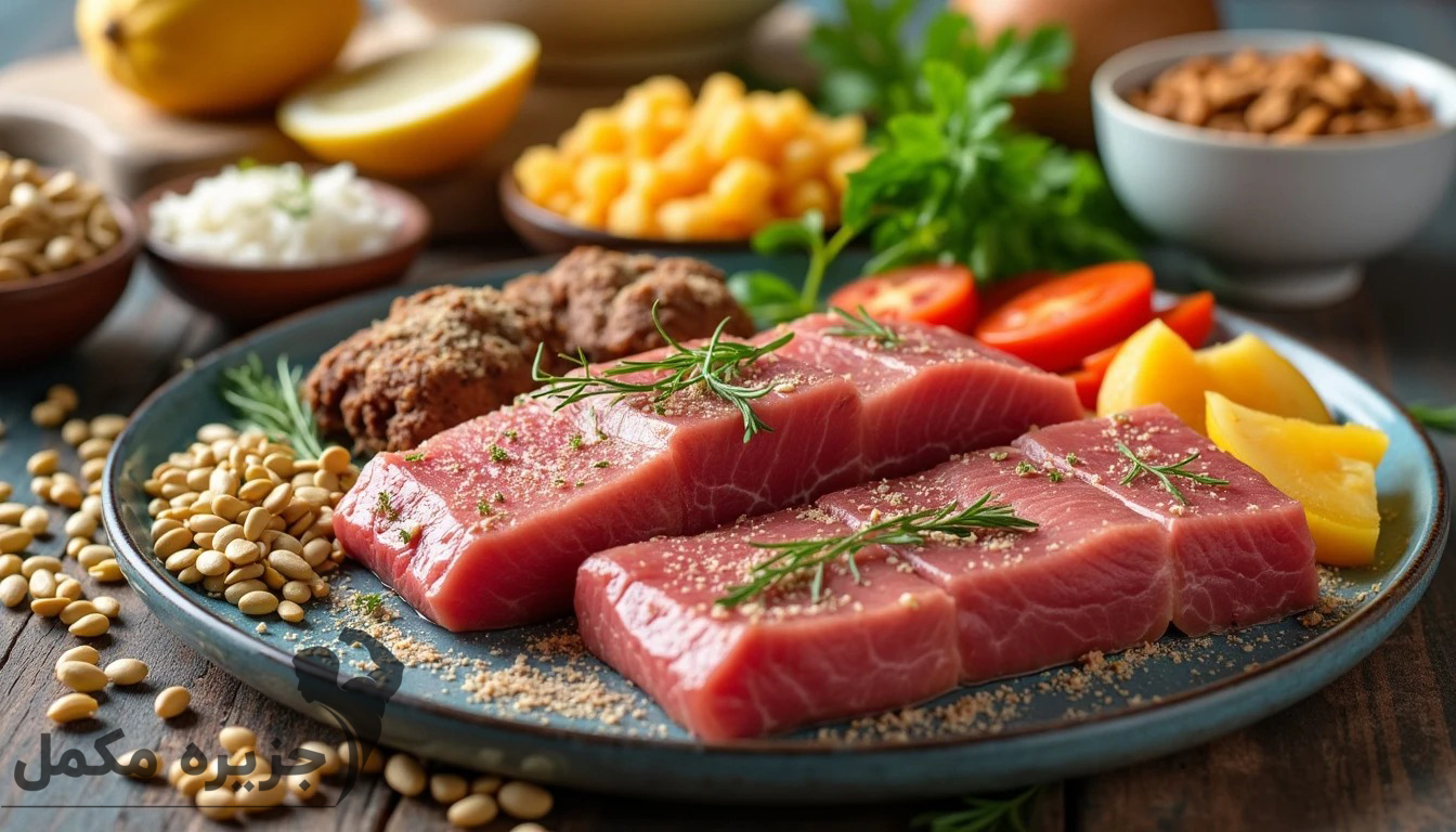 منابع غذایی شامل آرژنین