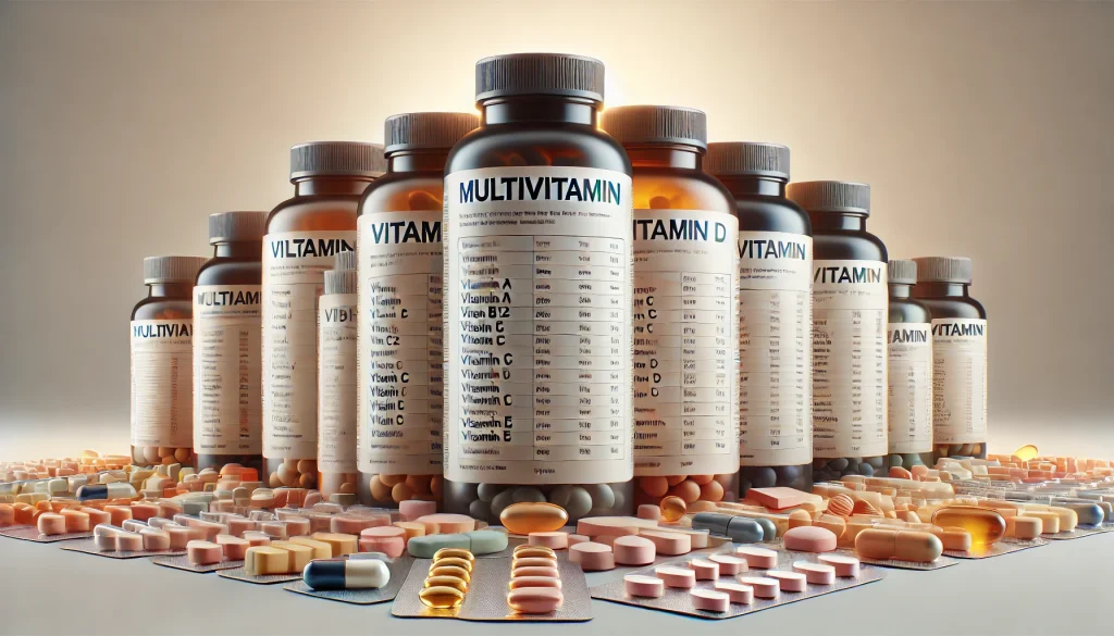 مکمل های بدنسازی برای شروع - مولتی ویتامین ها