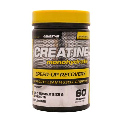 پودر کراتین مونوهیدرات ژن استار 300 گرمی |  Genestar Creatine Monohydrate 300 gr