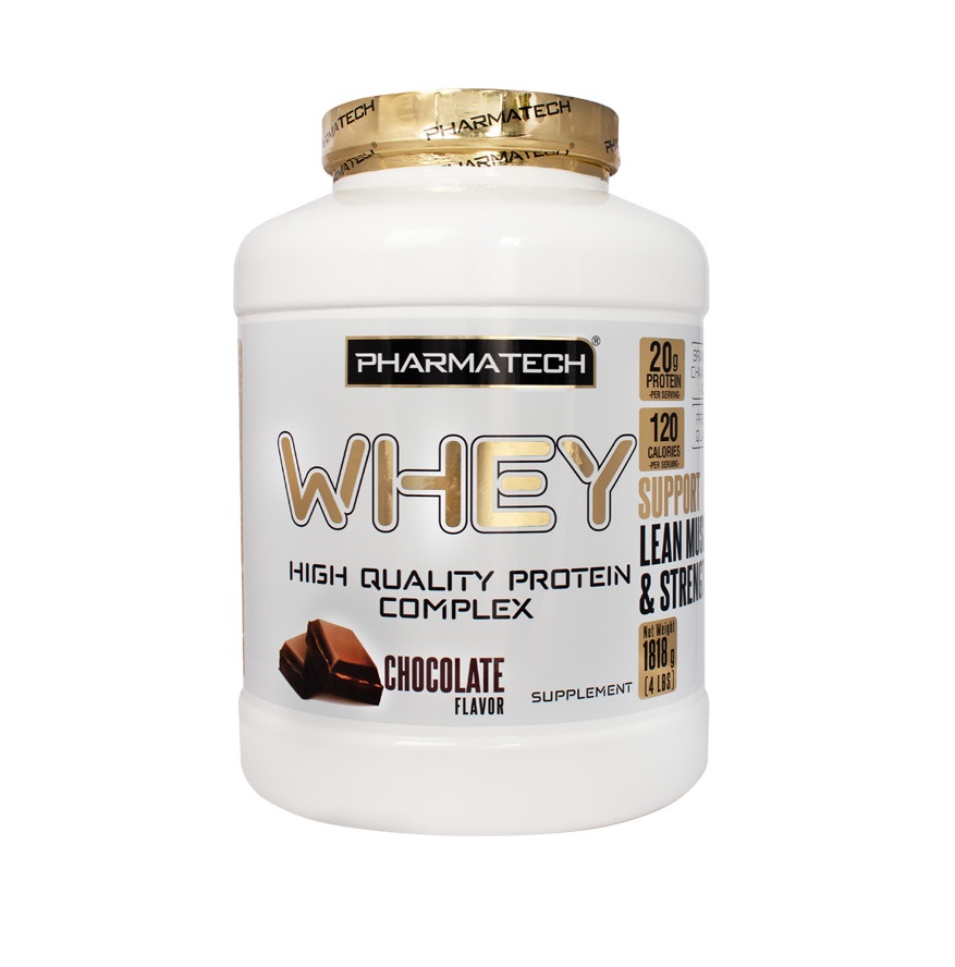 پودر وی گلد پروتئین فارماتک ۱۸۱۸ گرم | PharmaTech Whey Protein ۱۸۱۸ g