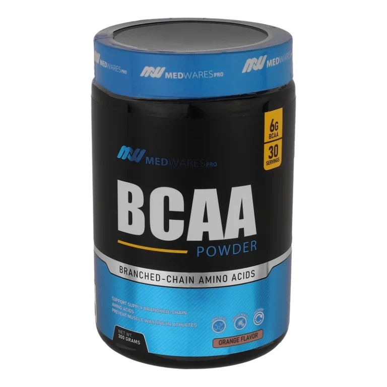 پودر بی سی ای ای با طعم پرتقال مد ویرز پرو 300 گرم | BCAA Powder Orange Flavored by medwares Pro 300g