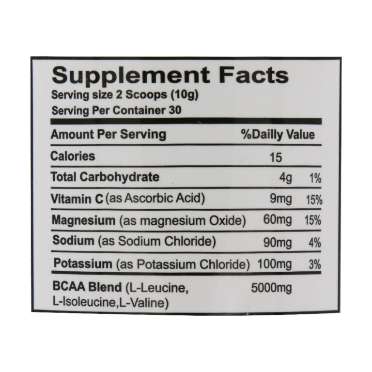 پودر بی سی ای ای ۵۰۰۰ دوبیس | Doobis BCAA 5000 Powder 300g