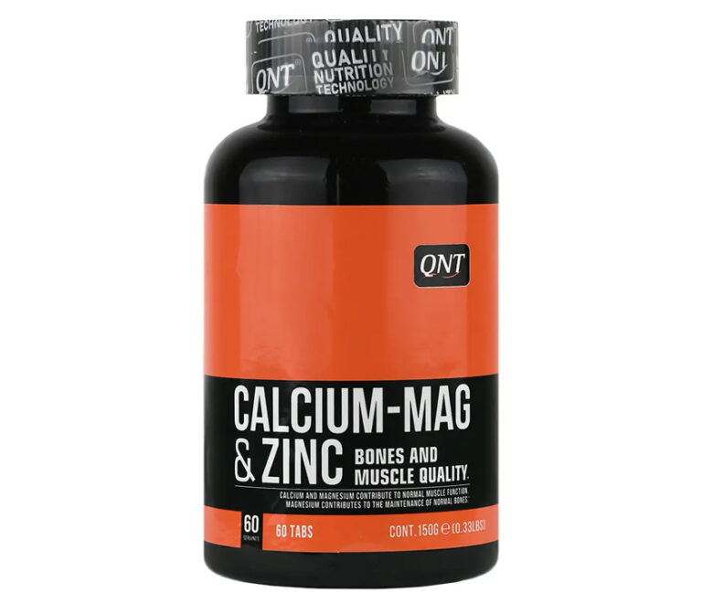 کلسیم منیزیم زینک کیو ان تی 60 قرص | Calcium magnesium zinc QNT 60 tabs