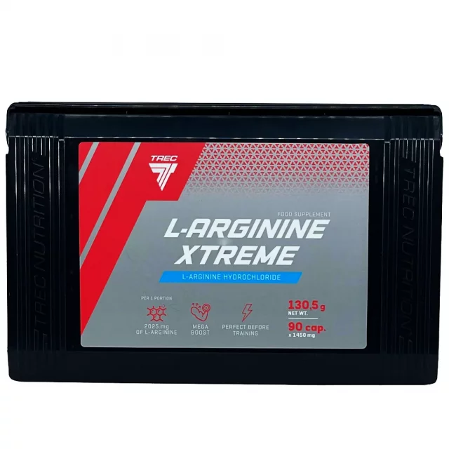 کپسول ال آرژنین اکستریم ترک نوتریشن 90 عدد | Trec Nutrition L-Arginie Xtreme 90 Capsules