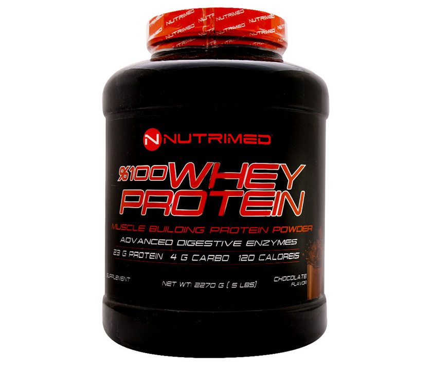 پودر پروتئین وی 100 درصد نوتریمد 2270 گرم | Nutrimed Whey Protein 100 2270 g