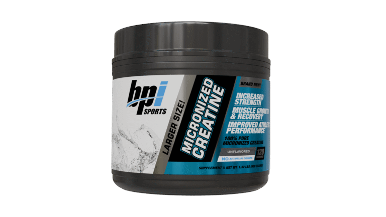 پودر کراتین میکرونایزد بی پی آی اسپورت 600 گرم | BPI Sports Micronized Creatine Powder 600 g