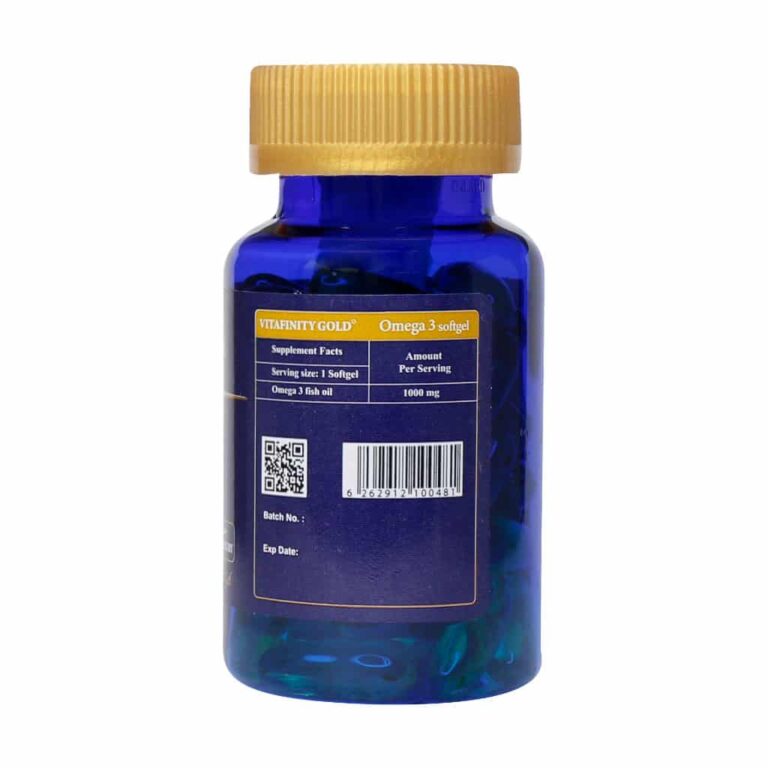 سافت ژل امگا 3 ویتافینیتی گلد شهاب درمان 50 عدد | Shahab Darman Vitafinity Gold Omega 3 50 Softgels