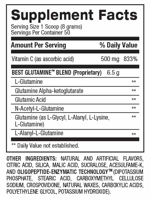 بست گلوتامین بی پی آی | bpi Sports Best Glutamine