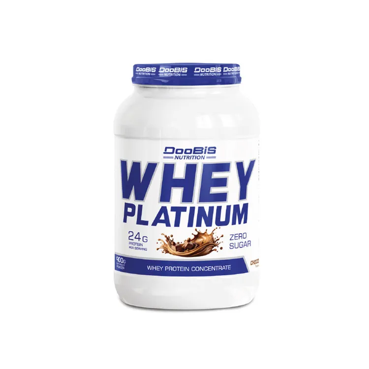پروتئین وی پلاتینیوم شکلاتی دوبیس 900 گرمی | Doobis platinum whey protein chocolate