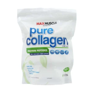 پودر پیور کلاژن 560 گرمی مکس ماسل | Max Muscle Pure Collagen 560G