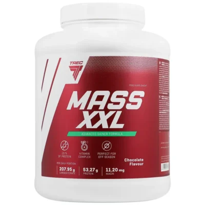 مس ایکس ایکس ال 3 کیلویی ترک نوتریشن شکلاتی | Mass XXL Trec Nutrition 3 kilo