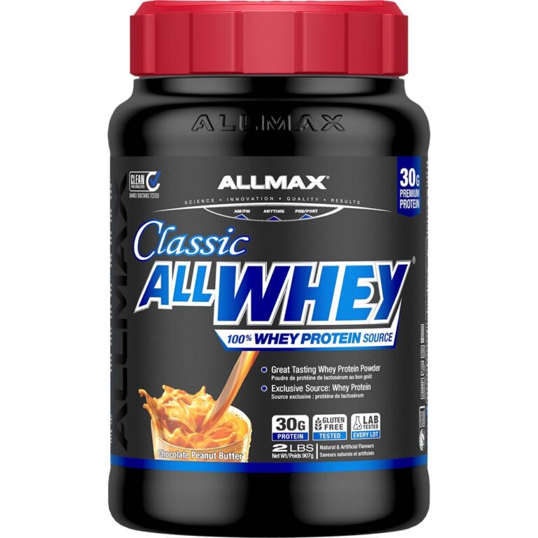 پروتئین وی آل وی کلاسیک آلمکس 907 گرم | ALLMAX Classic AllWhey