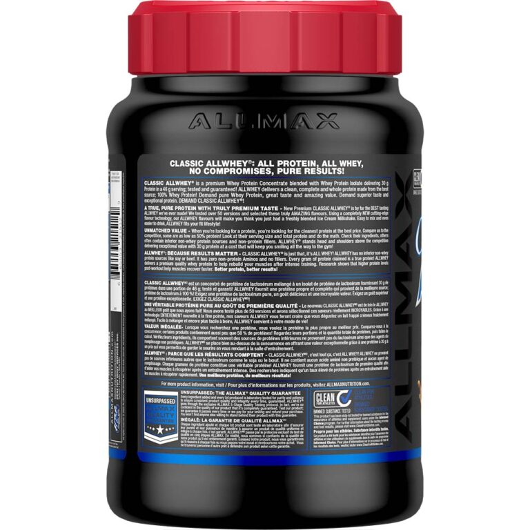 پروتئین وی آل وی کلاسیک آلمکس 907 گرم | ALLMAX Classic AllWhey