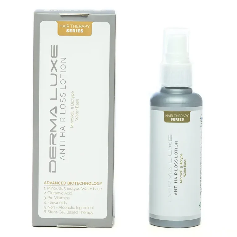 لوسیون ضد ریزش و رویش مجدد مو درمالوکس (پایه آب و فاقد الکل)