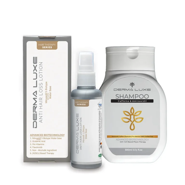 پکیج درمانی ضد ریزش و مراقبت موی درمالوکس