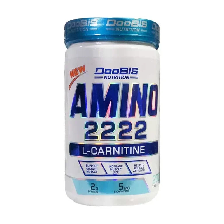 قرص آمینو 2222 و ال کارنیتین 200 عددی دوبیس | Doobis Amino 2222
