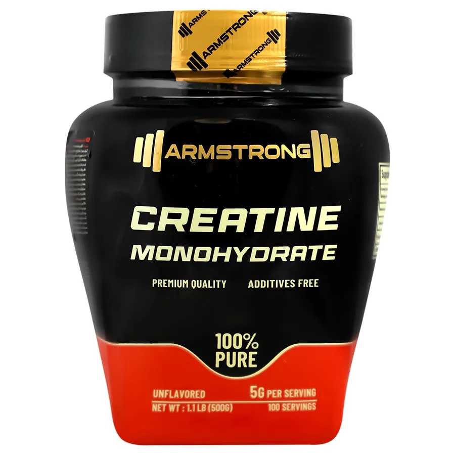 کراتین مونوهیدرات 500 گرمی آرمسترانگ | Armstrong Creatine Monohydrate