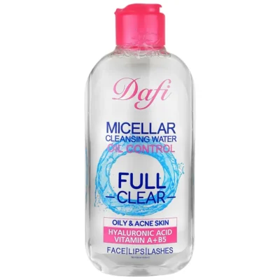 محلول پاک کننده میسلار پوست چرب و آکنه‌ای | Dafi Oily Skin Micellar Water