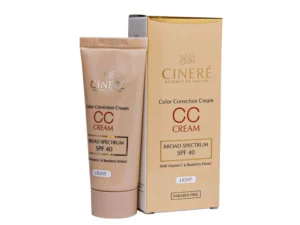 سفارش سی سی کرم SPF40 رنگ روشن سینره حجم 40 میلی لیتر-1