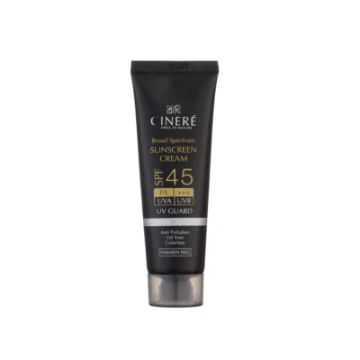 سفارش کرم ضدآفتاب آقايان SPF45 سینره، حجم 50 میلی‌لیتر