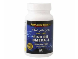 خرید کپسول روغن ماهی امگا 3 فرمولیتد ساینسز بدون جیوه 60 عدد
