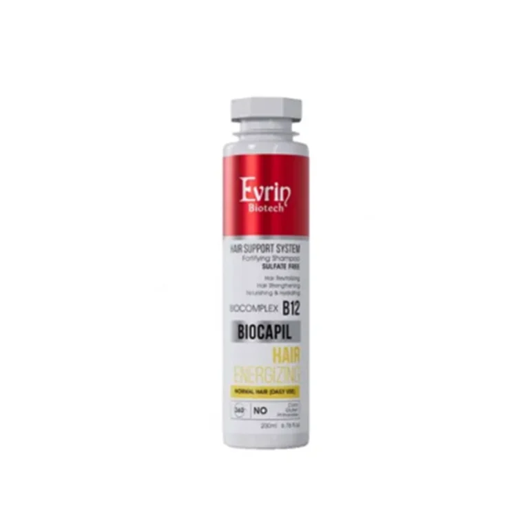 شامپو تقویت کننده مو روزانه اورین حجم 200 میلی لیتر | Evrin Biocapil Daily Use Fortifying Shampoo 200 ml